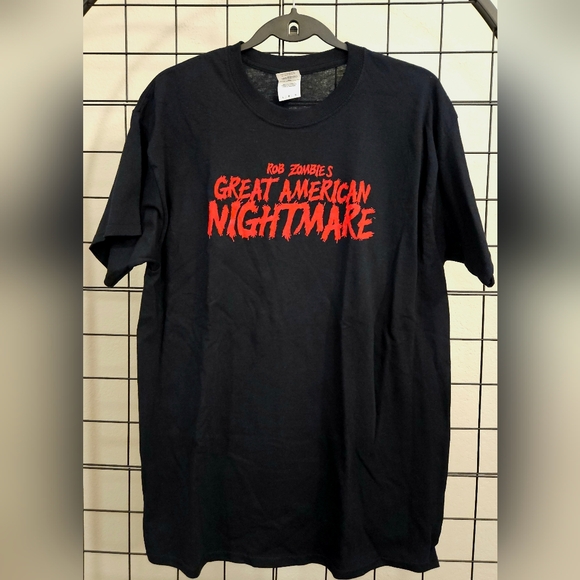 Gildan Other - Rob Zombie's Great American Nightmare Black T-Shirt